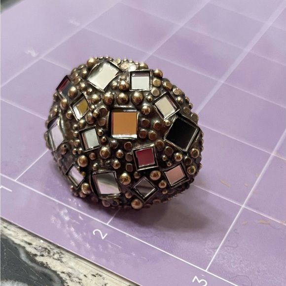 Sorrelli Statement Cocktail Ring - One of A Kind - Adjustable - Picture 6 of 6